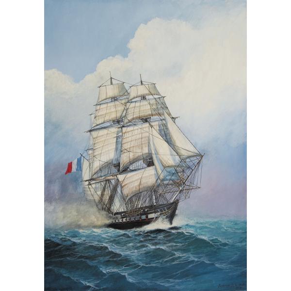 Model Kit loď 9034 – French Frigate „Acheron“ (1: 200)