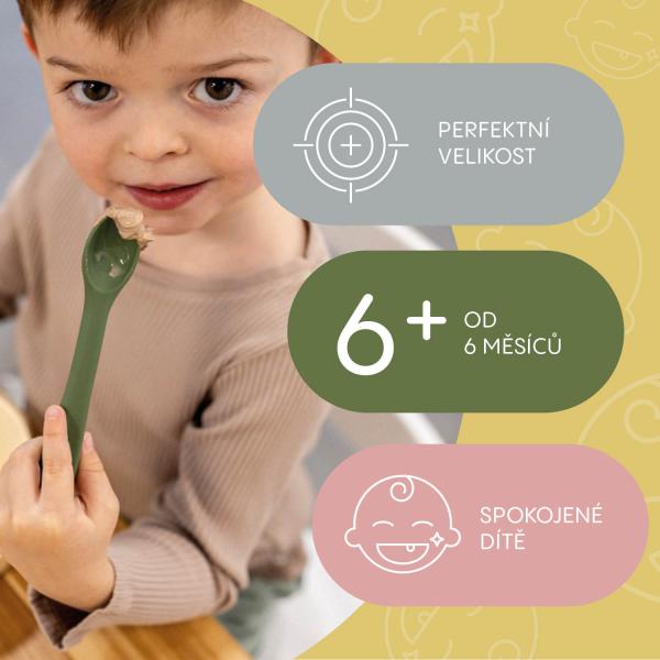 Silikonová lžíce, Dove Grey