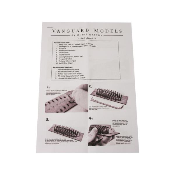 Vanguard Models Launch člun 24" 1:64 kit (obrázek 7)