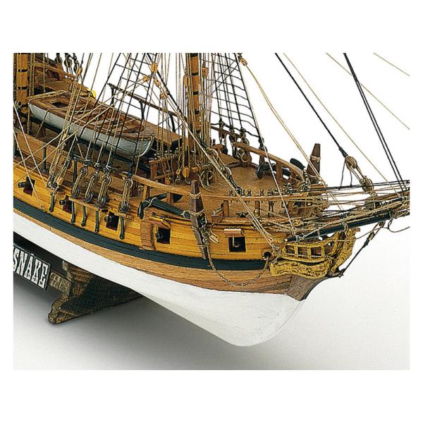 MAMOLI Rattlesnake 1779 1:64 kit (obrázek 3)