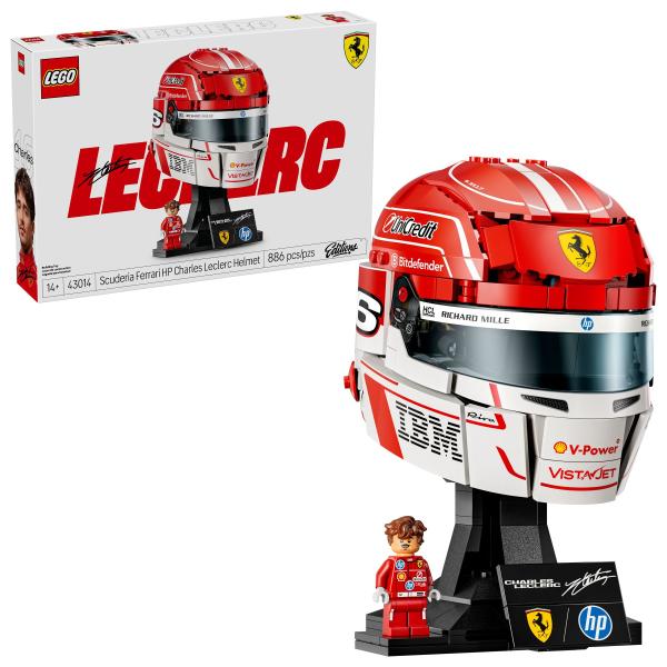 LEGO® Editions 43014 Prilba Charles Leclerc zo Scuderia Ferrari HP