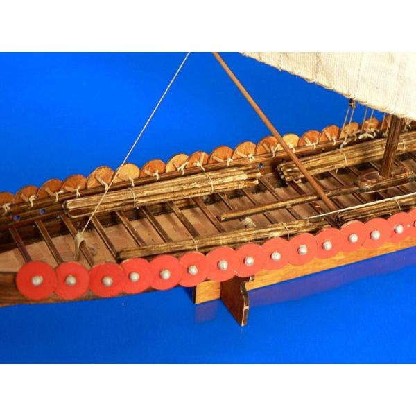 Dušek Vikingská prodloužená loď 1:72 kit (obrázek 11)