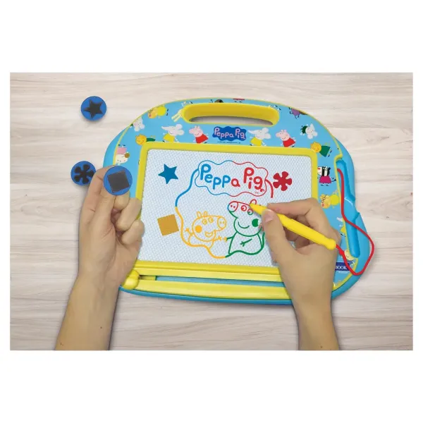 Magnetická vícebarevná kreslicí tabulka - Prasátko Peppa (obrázek 3)