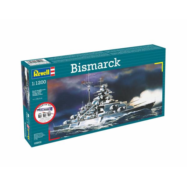 Starter Kit loď 75802 - Bismarck (1:1200)