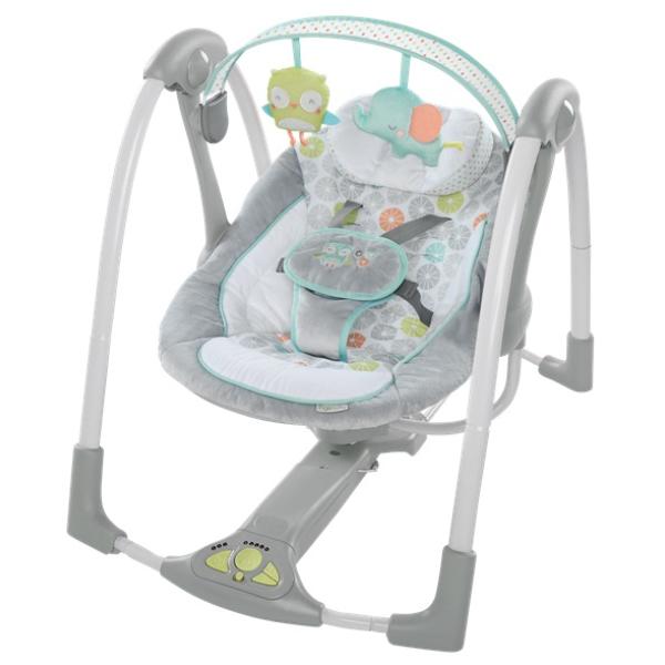 Hojdačka s melódiou Hoots&Hugs 0m+, do 9kg, 2016