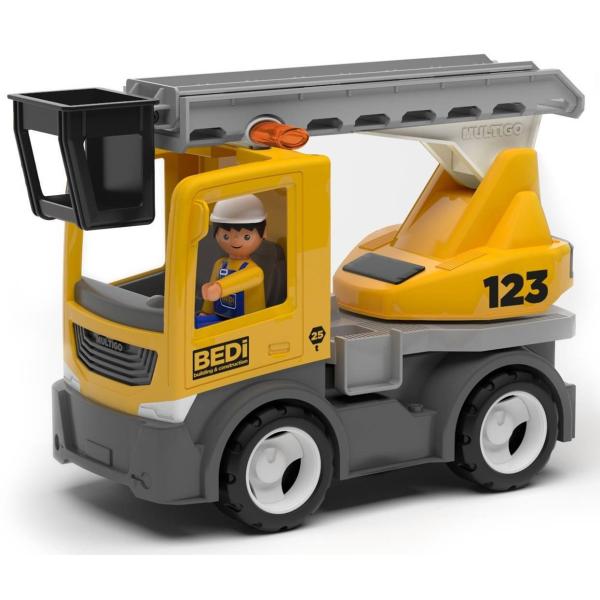 MultiGO Build – Nákladní automobil s žebříkem as řidičem