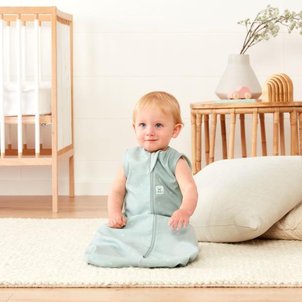 ERGOPOUCH Vak na spaní organická bavlna Jersey Sage 8-24 m, 8-14 kg, 1 tog (obrázek 4)