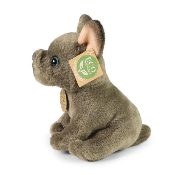 Plyšový pes francouzský buldoček 18 cm ECO-FRIENDLY (obrázek 3)
