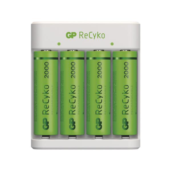 GP USB nabíječ Eco E441 + 4AA GP ReCyko 2100