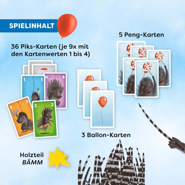 Haba Mini karetní hra pro děti Piks & Peng od 7 let (obrázek 4)