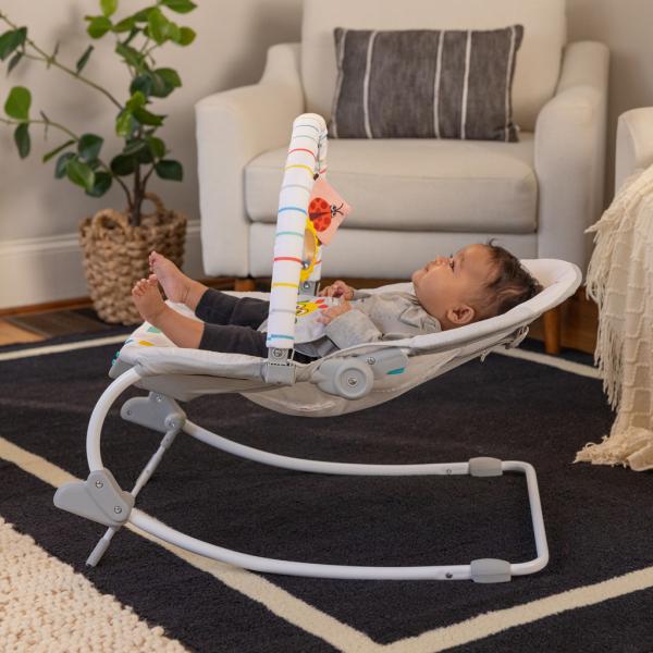 BABY EINSTEIN Lehátko hudební vibrující Dean's Discovery Spot™ 0m+ do 9kg (obrázek 8)