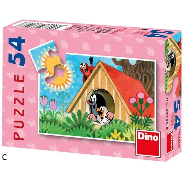 Dino Krtek 54 mini Puzzle (obrázek 4)