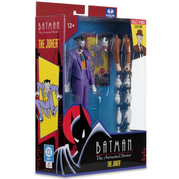 Batman: The Animated Series DC Direct Build-A akční figurka Wave 7 Joker (Blue Suit) (Pla (obrázek 5)