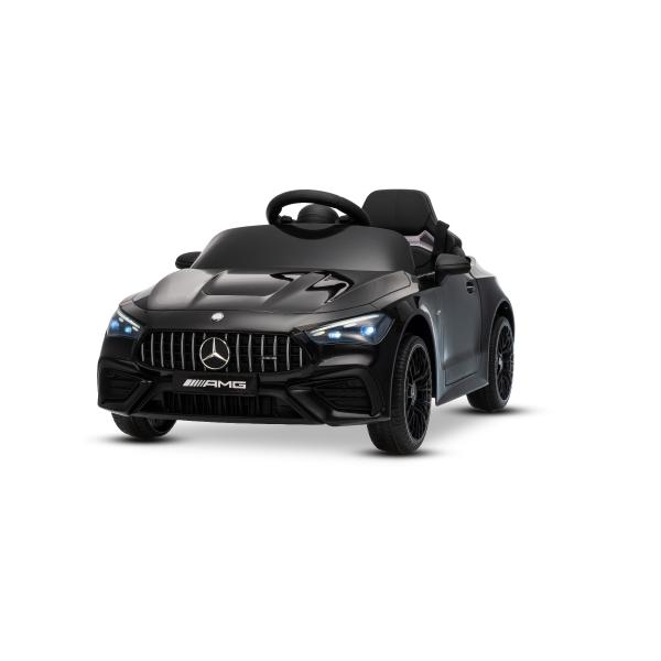 Elektrické autíčko Mercedes CLE 12V s pohonem zadních kol, černé, Jednomístné, Lithiové