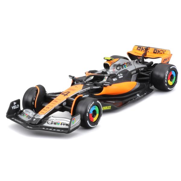 Bburago 1:43 RACE Formula F1 - McLaren F1 Team MCL38 (2024) #4 (Lando Norris)