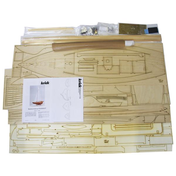 Krick Folkeboot 1:7.6 RC kit