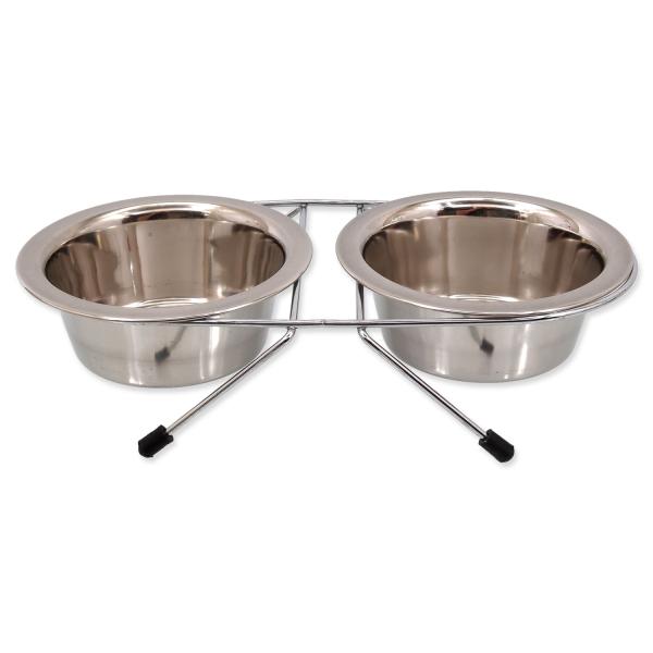 Stand Dog Fantasy set in acciaio inossidabile 13 cm 2x0,38 l