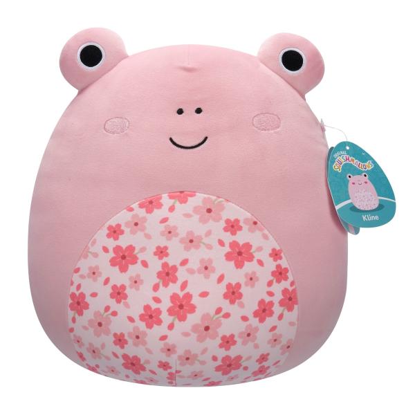 Squishmallows Růžová žába - Kline, 20 cm (obrázek 3)