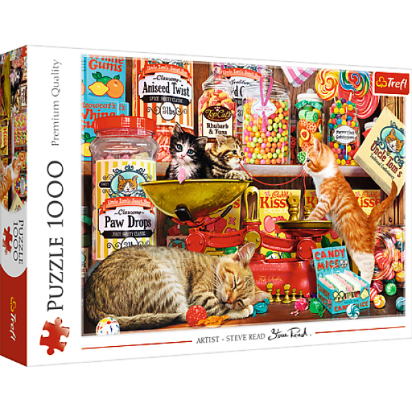 Trefl Puzzle 1000 - Kočičí sladkosti