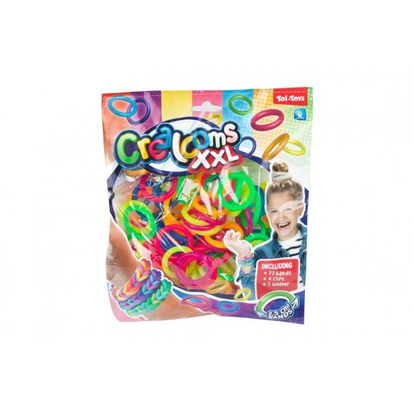 Udělej si svůj náramek - gumičky 72ks + náčiní + pletení na náramky