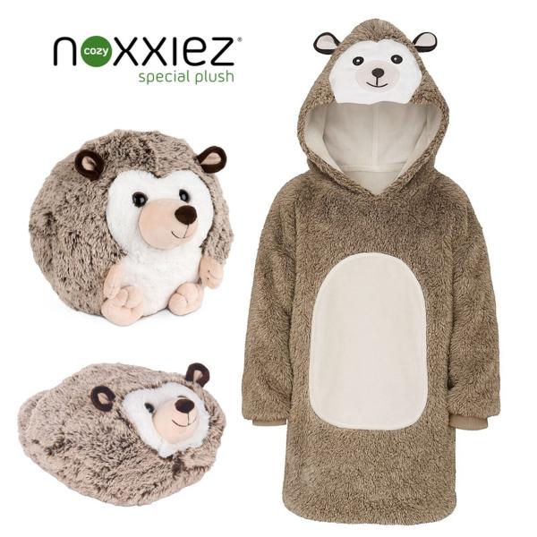Cozy Noxxiez CH309 Ježek - hřejivá televizní mikinová deka s kapucí pro děti 3 - 6 let (obrázek 6)