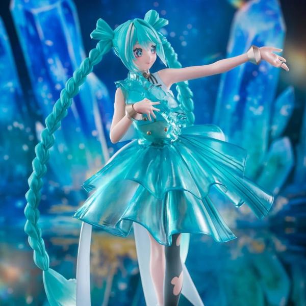 Bandai figurka Hatsune Miku Banpresto Evolve Clearluxe-Emeraldgem
