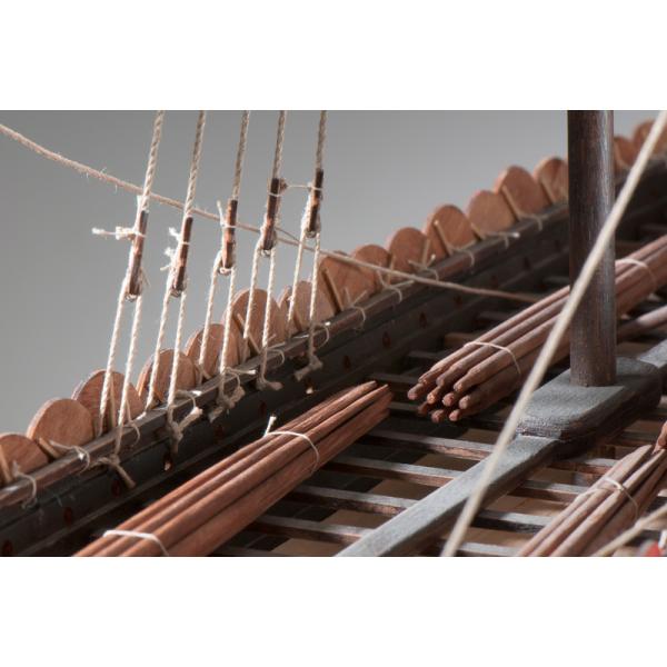 Dušek Vikingská prodloužená loď 1:72 kit (obrázek 5)