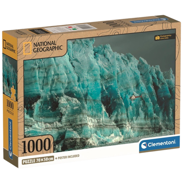 Puzzle NATIONAL GEOGRAPHIC 1000 Vrtuľník skúma stenu Hubba