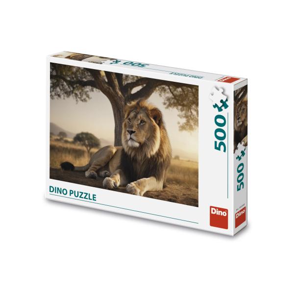 Puzzle Odpočívající lev 500 dílků
