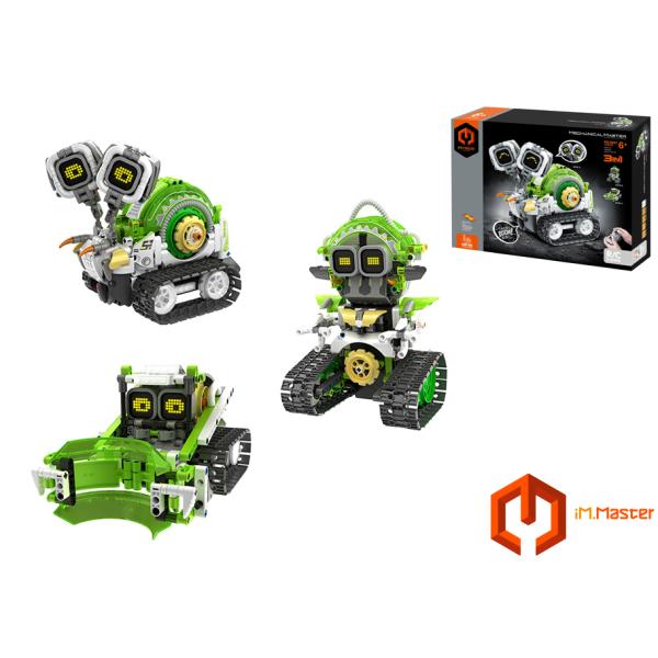 iM.Master Stavebnice robot slimák 3v1 RC na dálkové ovládání 13,5×21,2×18 cm