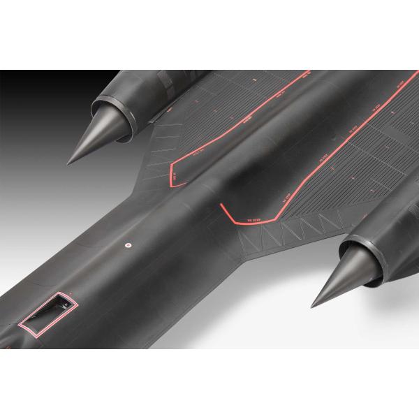 Plastic ModelKit letadlo 03751 - Lockheed SR-71B Blackbird (1:48) (obrázek 4)