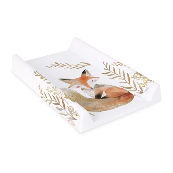 CEBA Přebalovací podložka 2-hranná s pevnou deskou (50x70) Basic Red Fox