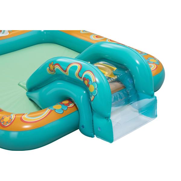 Bestway 53164 Dětské nafukovací herní centrum Retro Groove, 193 x 152 x 74 cm (obrázek 7)