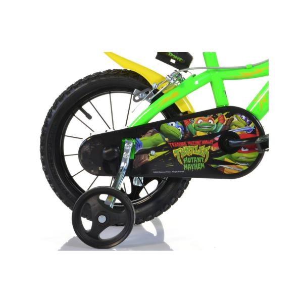 Dino Bikes - Dětské kolo 14" Mutant Ninja Turtles (obrázek 3)