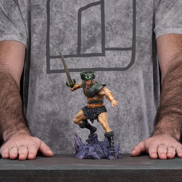 Iron Studios Masters Of The Universe - Tri-Klops Art Scale 1/10 (obrázek 4)
