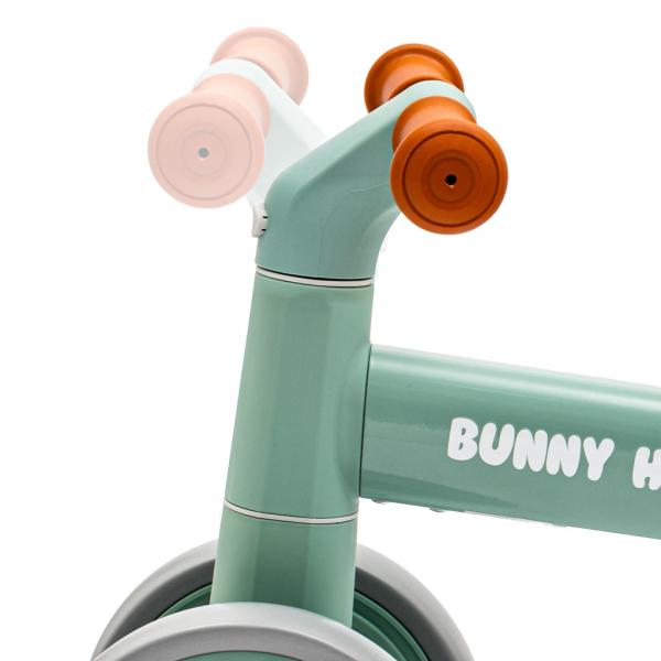 Dětské odrážedlo Baby Mix Bunny Hop zelené (obrázek 5)