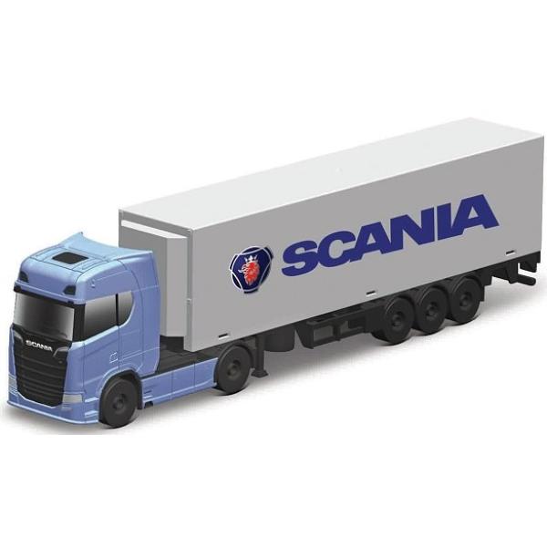 Maisto - Mini pracovné stroje, Kontajnerový príves Scania 770S