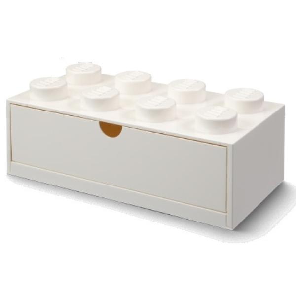 Room Copenhagen- Cassetto Da Scrivania Lego 8, Bianco, Colore Bottoni, 40211735, 3+ Anni-image