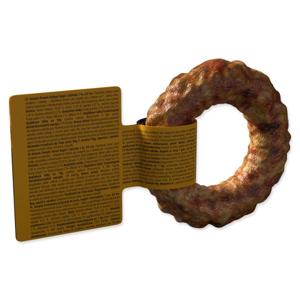 Pochoutka Ontario Protein žvýkací bagel s kuřecím 1ks 8,9cm (obrázek 5)