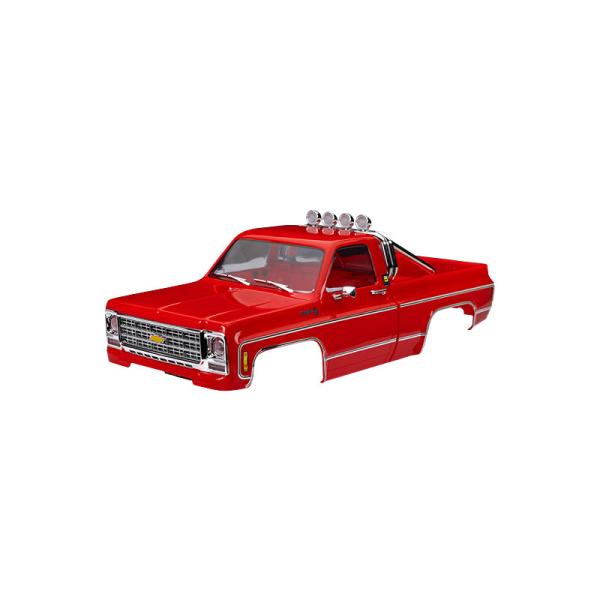 Traxxas karosérie Chevrolet K10 1979 červená