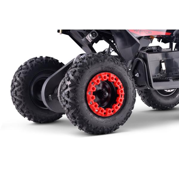 Elektrická čtyřkolka pro děti Beneo Motors Raptor červená - 800W (obrázek 4)