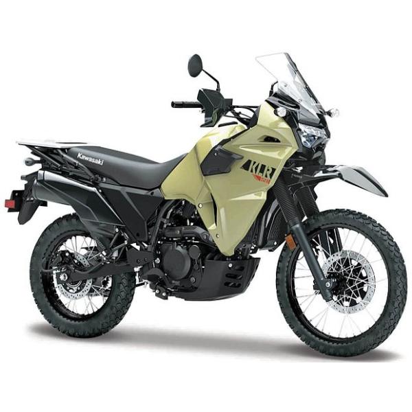 Maisto - Moto, Kawasaki Klr® 650, Nero Kaki, 1:18-image