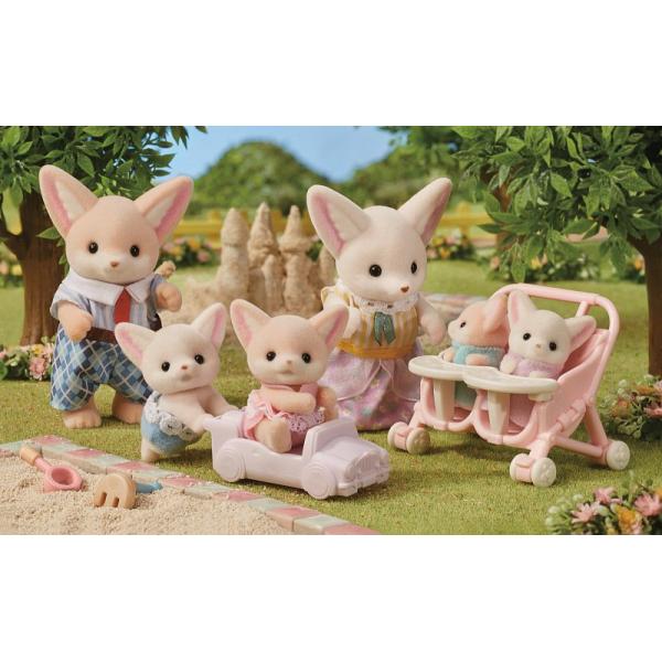 Sylvanian Families Rodina lišek Fenek s dvojčaty (obrázek 4)