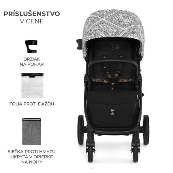Kinderkraft Kočárek sportovní Mitzy Lunar Black Bizuu (obrázek 9)