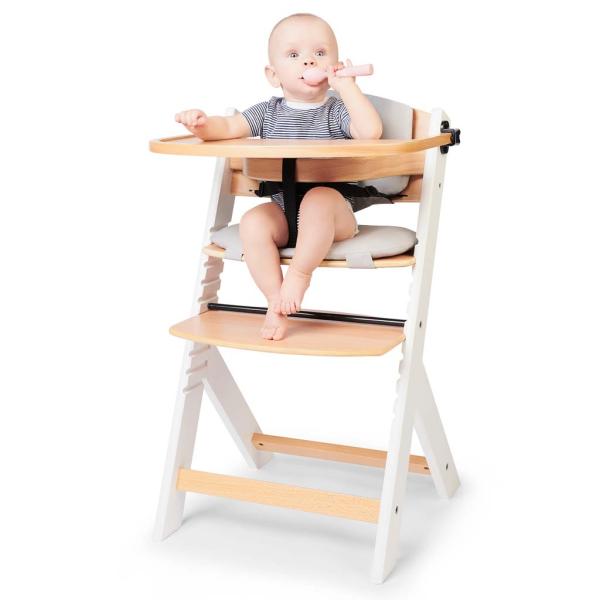 KINDERKRAFT Židle jídelní Enock s vložkou White (obrázek 6)