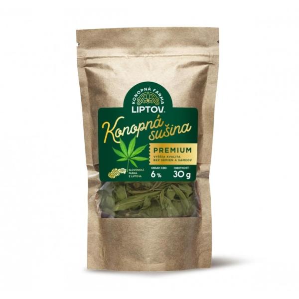 Liptovská konopná sušina 30 g (CBD - upokojujúci)