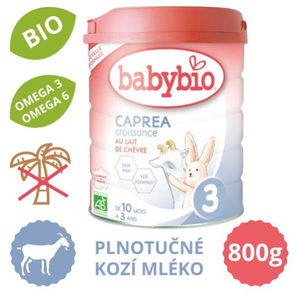 BABYBIO CAPREA 3 kozí kojenecké mléko (800 g)