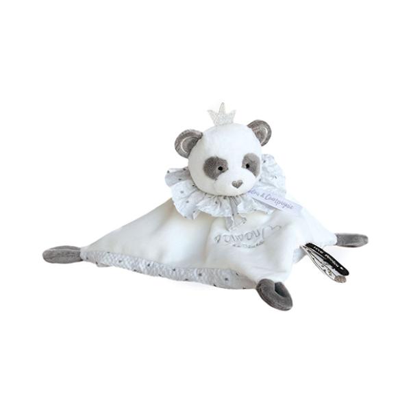 Doudou Dárková sada - plyšový usínáček panda 20 cm