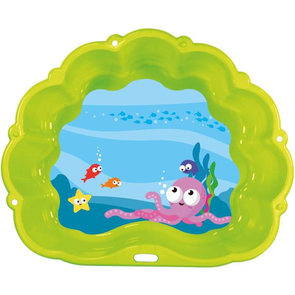 Paradiso Mušľa na piesok a vodu Ocean Green