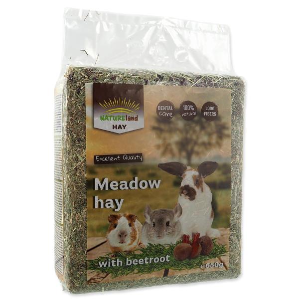 Seno Nature Land Hay s červenou řepou 0,65kg (obrázek 3)